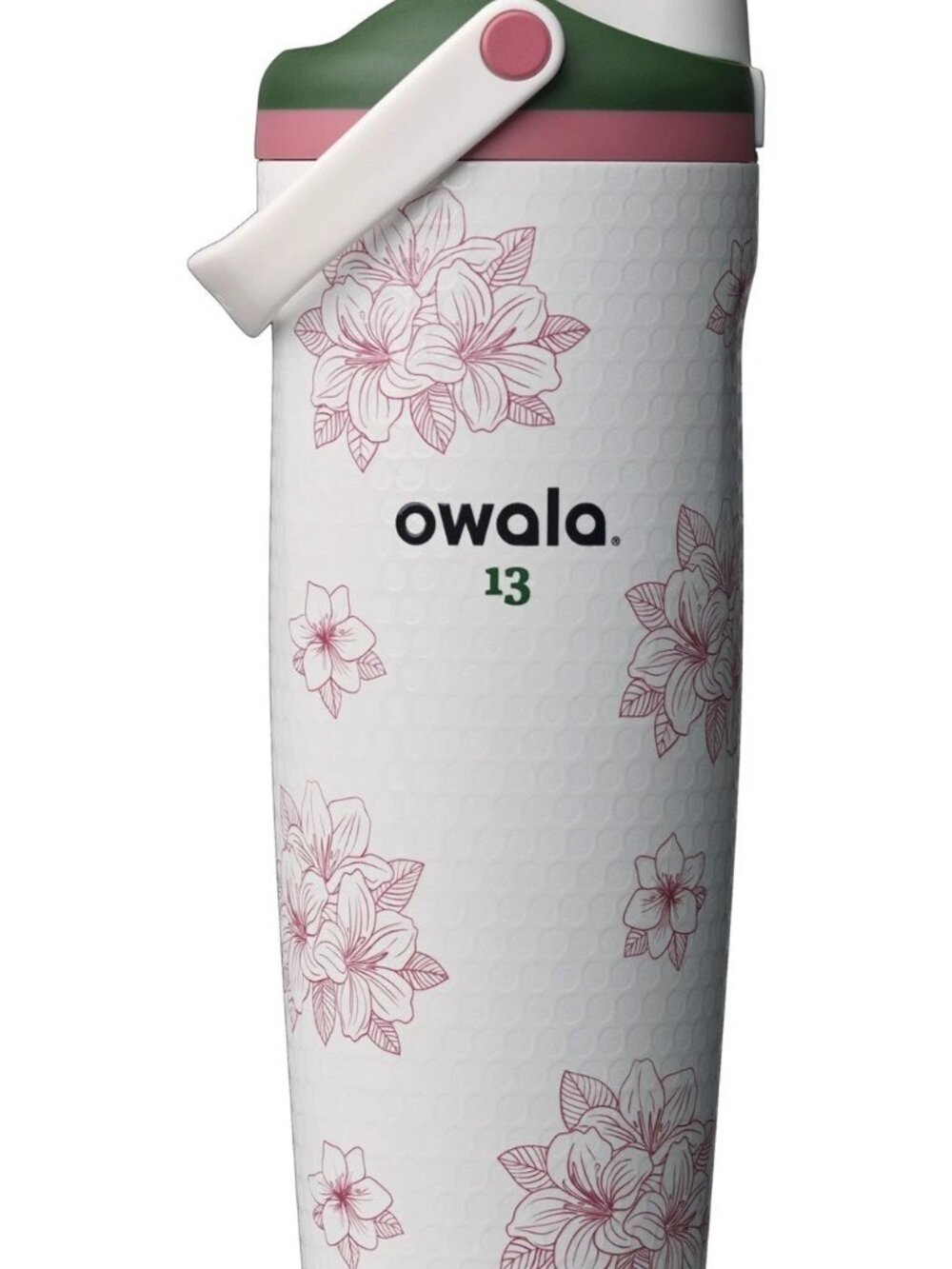 NWT Owala 30 OZ Special Edition Azalea 13 Floral Masters Golf Freesip
